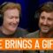 Conan Reads A Personal Note From Luke Wilson | Conan O’Brien Needs A Friend