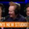 Conan Reacts To His New Podcast Studio | Conan O’Brien Needs a Friend