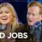 Kelly Clarkson Chased Dine & Dashers As A Waitress | Conan O’Brien Needs A Friend