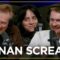 Conan Shows Billie Eilish & FINNEAS How Loud He Can Scream | Conan O’Brien Needs a Friend