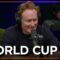 Conan Catches His Audio Engineer Watching The World Cup | Conan O’Brien Needs A Friend