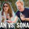 Conan & Sona Face Off In A Trash-Talking Game Of Cornhole | Conan O’Brien Needs A Friend